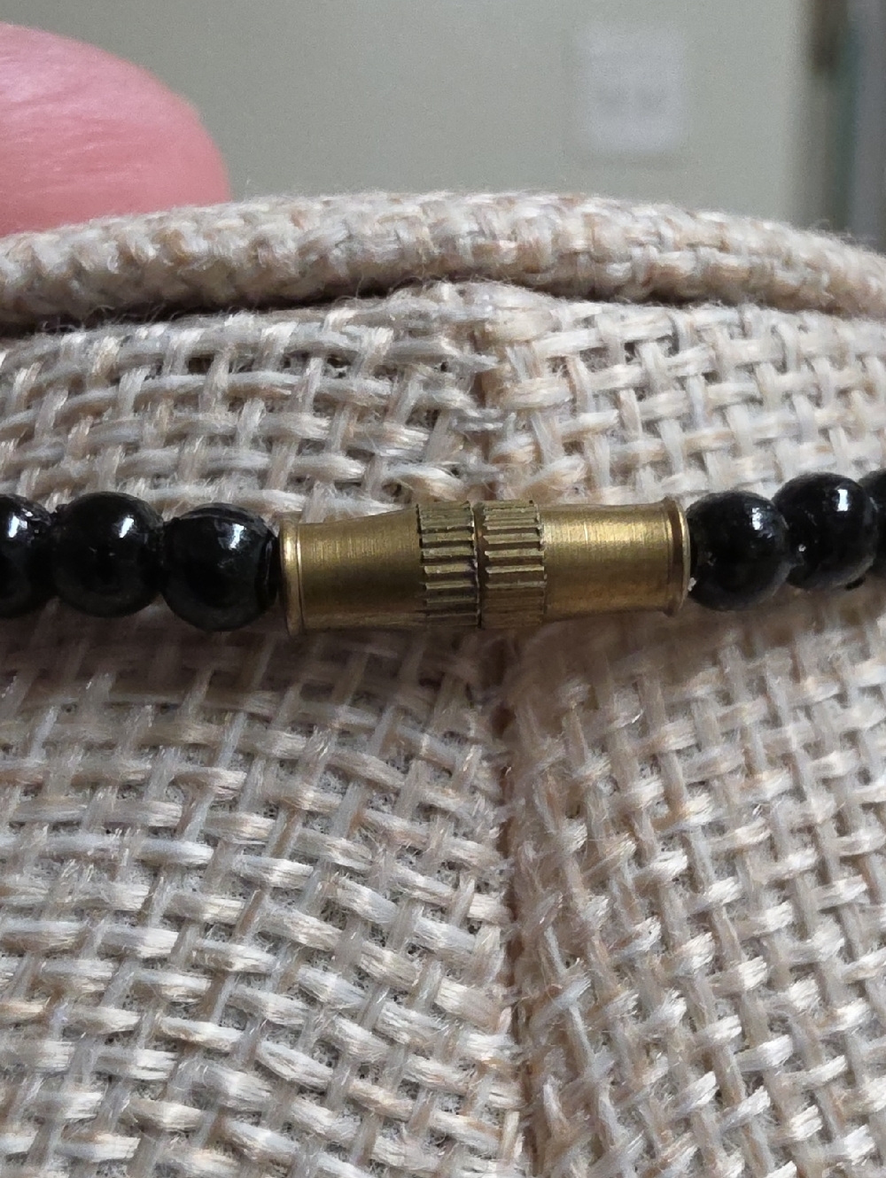 Vintage Hand Carved Polished Natural  Horn Mid Century Modern Statement Necklace - Picture 6 of 7
